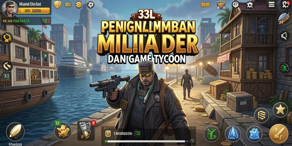 Screenshot menampilkan gameplay Tycoon dari 33L yang seru dan menantang.