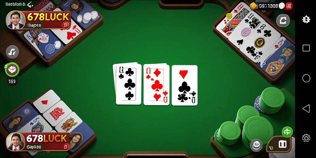 Screenshot gameplay 678LUCK menampilkan momen seru dalam permainan Gaple.