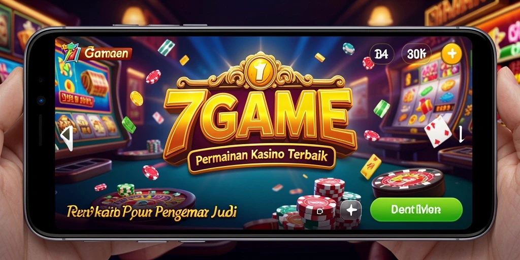 Screenshot gameplay 7GAME yang menunjukkan serunya bermain Kasino.