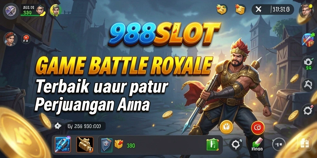 Tampilan permainan <strong>988SLOT</strong> yang intens dalam aksi Battle Royale.