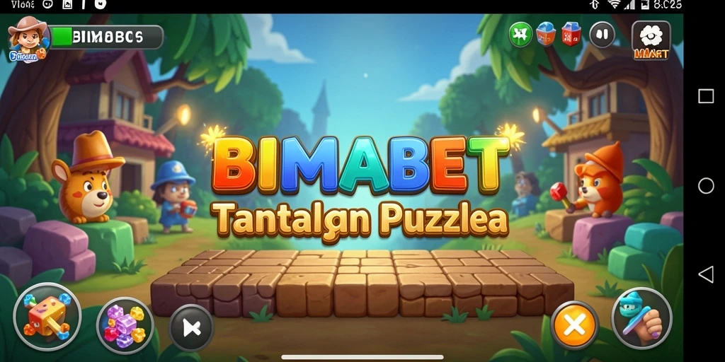 Tangkapan layar gameplay <strong>BIMABET</strong> yang menampilkan berbagai teka-teki menarik.