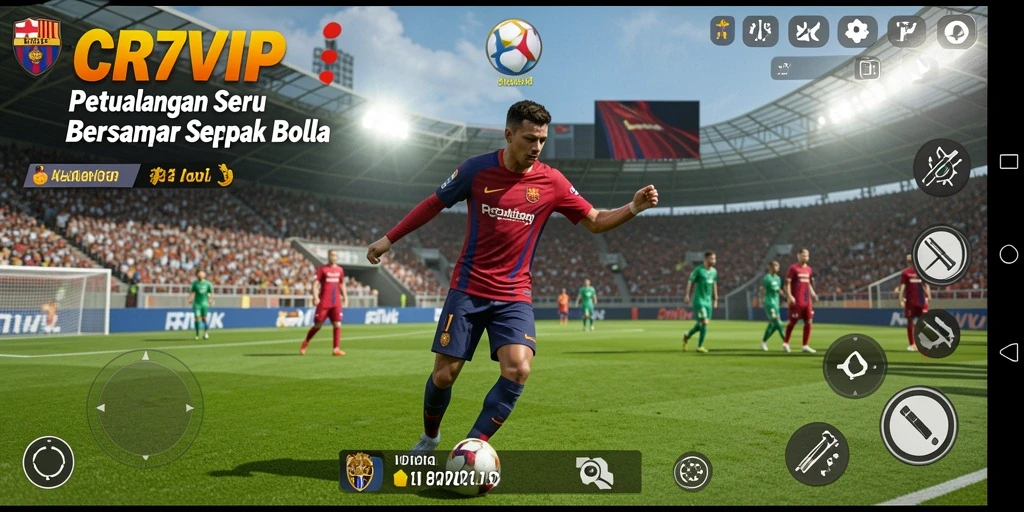 Tangkapan layar dari gameplay seru di CR7VIP dengan petualangan yang menantang.