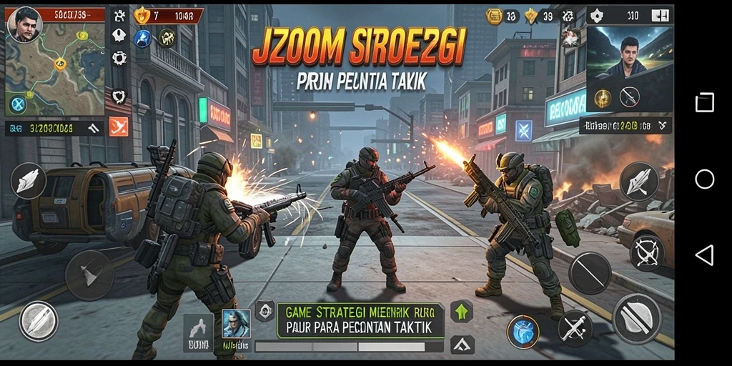 Tampilan menarik dari gameplay J200M yang menegangkan.