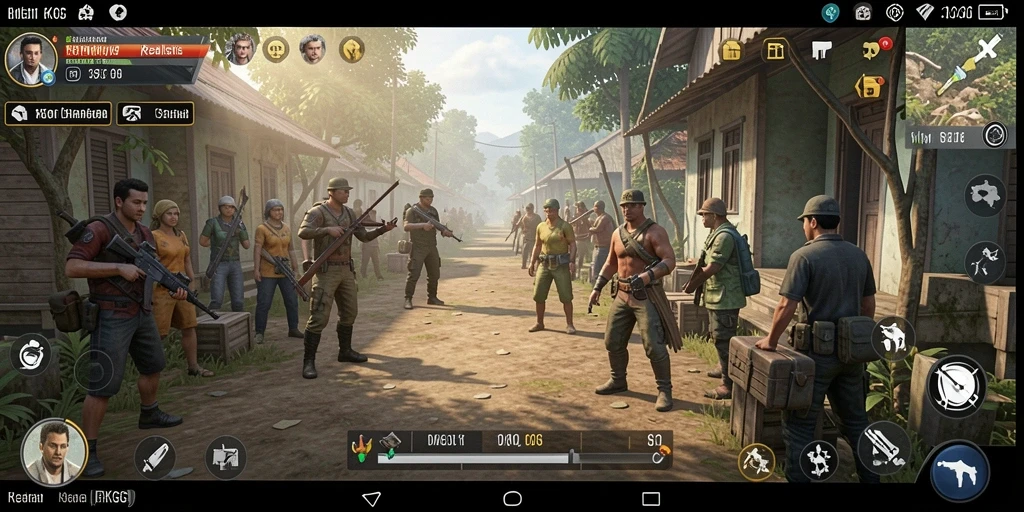 Gameplay RKGG yang menakjubkan dengan grafis realistis.
