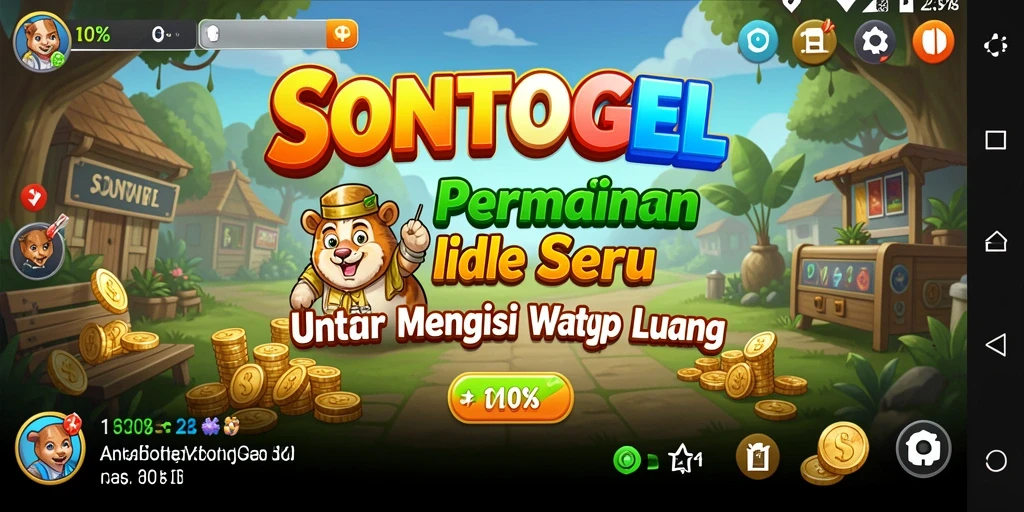Tampilan gameplay SONTOGEL yang menarik dan penuh tantangan.