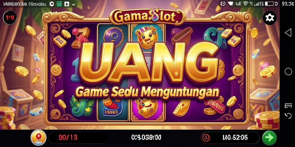 Screenshot UANG menampilkan gameplay Slot yang seru dan menguntungkan.